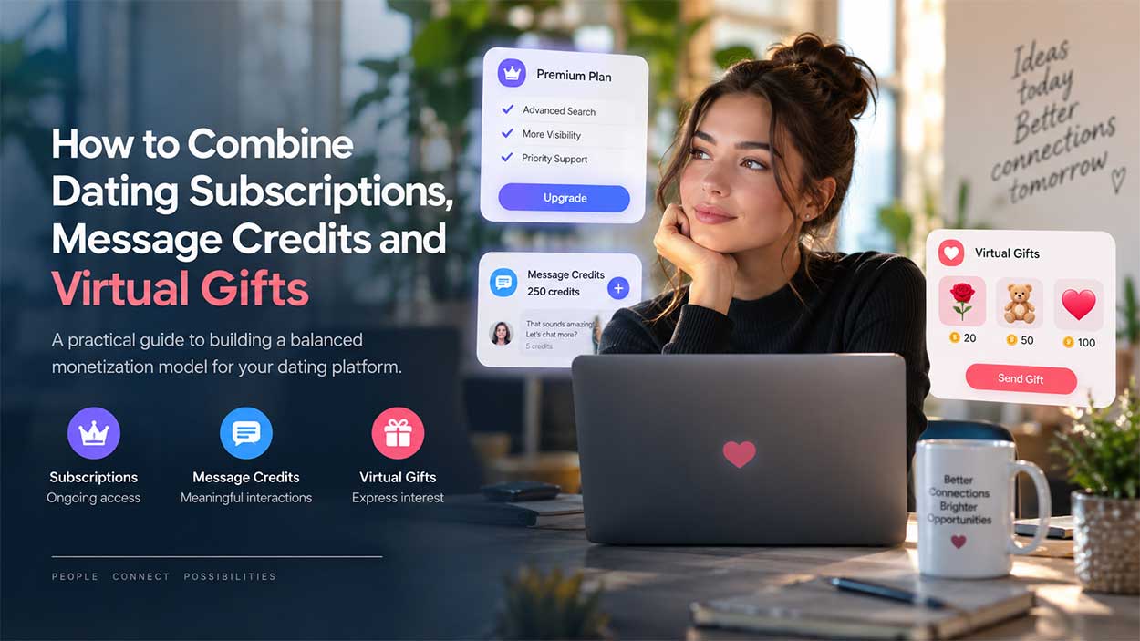 How to Combine Dating Subscriptions, Message Credits and Virtual Gifts