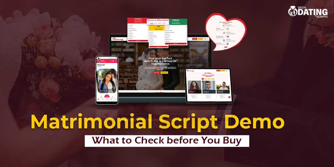Matrimonial Script Demo: What to Check before You Buy