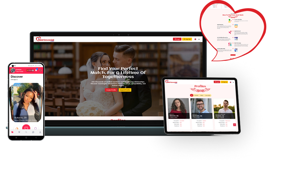 matrimonial dating script