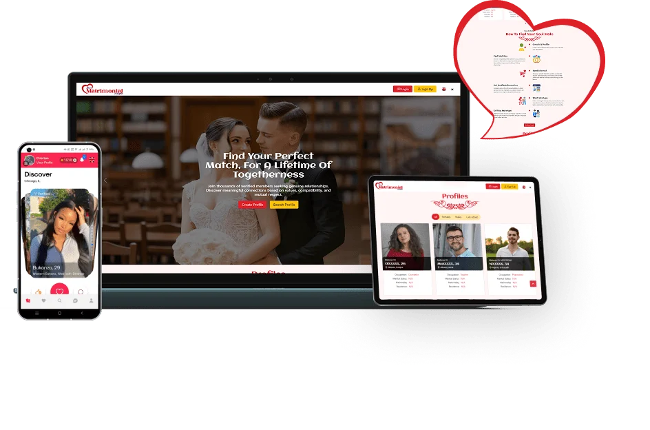 matrimonial dating script