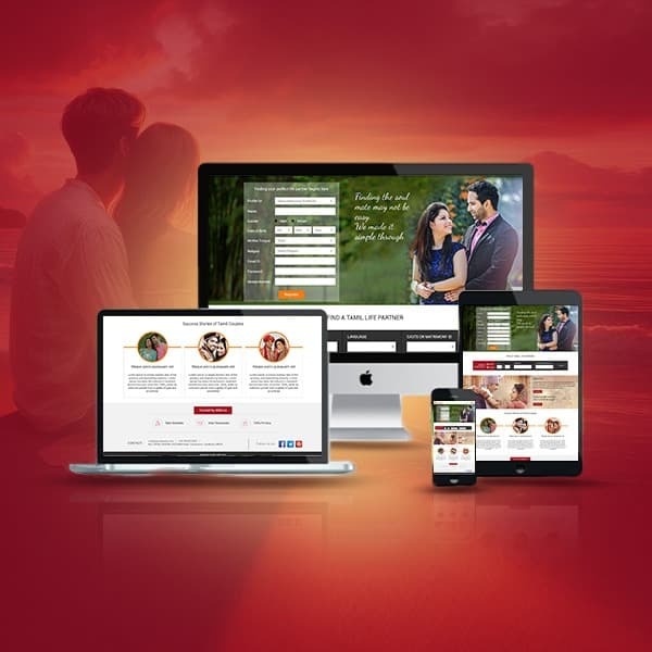 Modern Dating Platform Interface