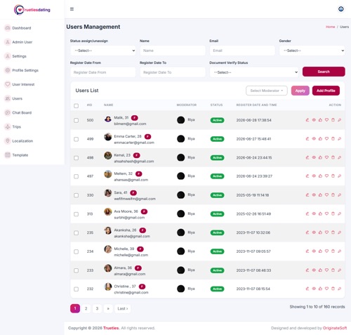 Assign Profiles