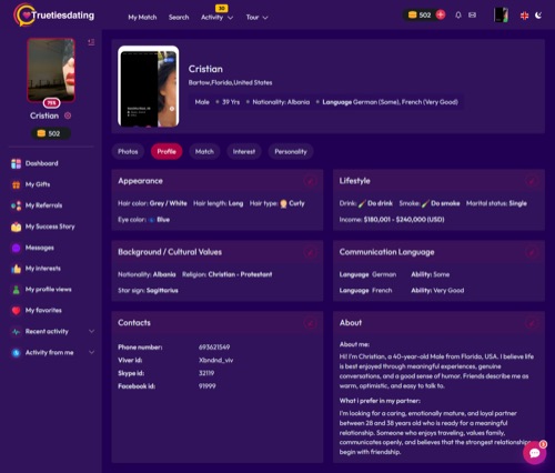 Edit Profile