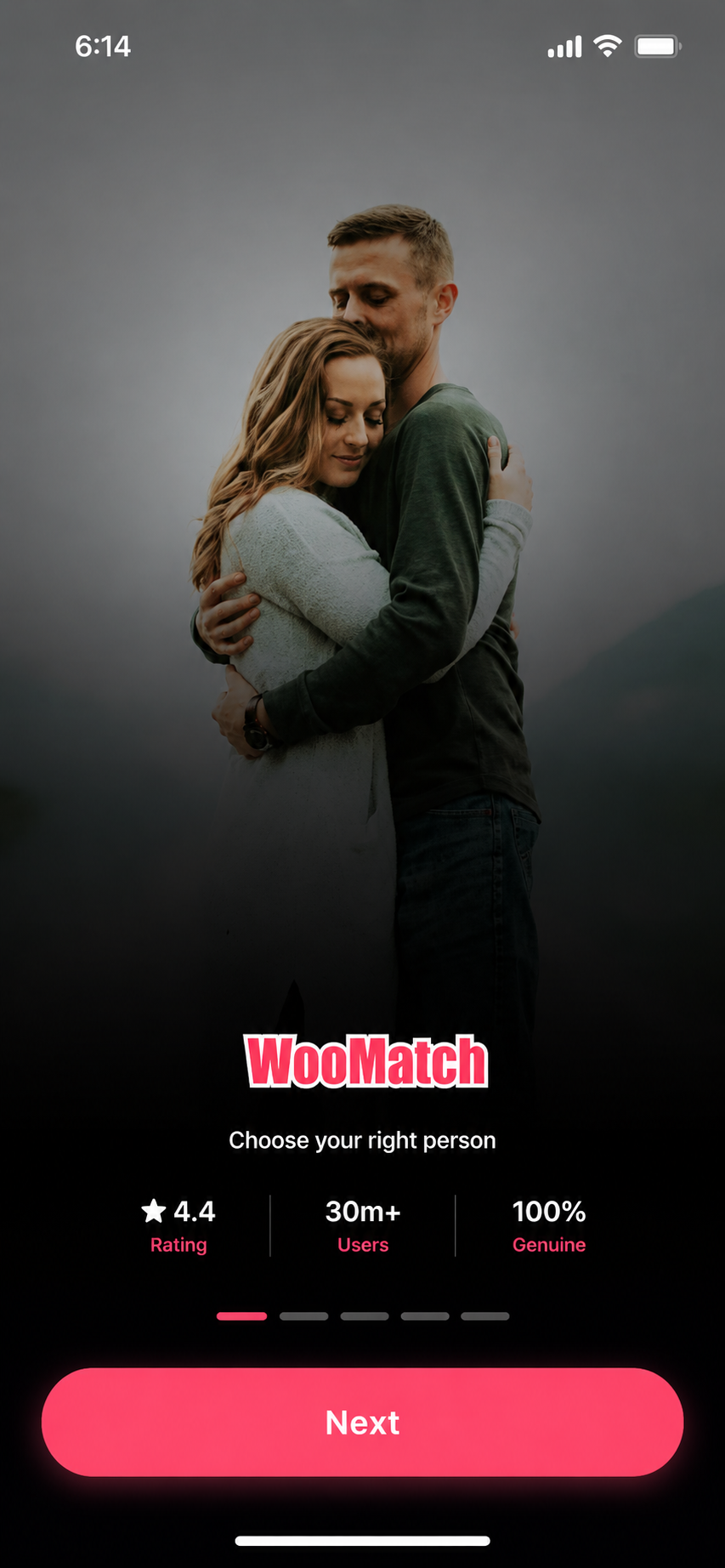 WooMatch Mobile Dating App