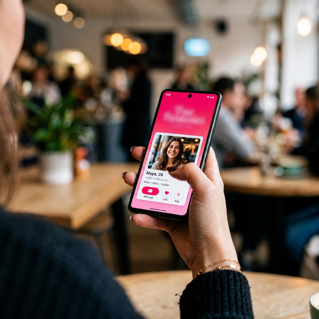 Niche Dating App Mockup
