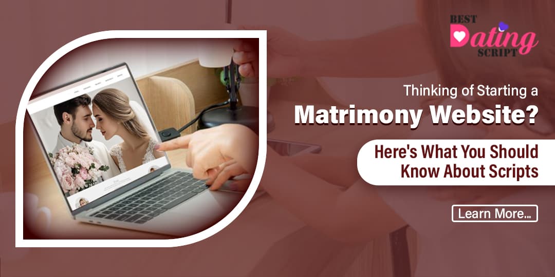 Starting a Matrimonial Business Online Matrimony Script for Startup